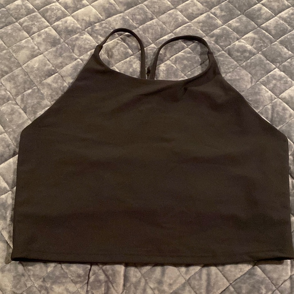 Old Navy Light Support PowerSoft Longline Sports Bra for Women
